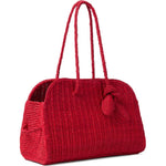 Borsa tote Turismo in rosso Jacquemus - donna 