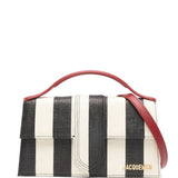 Borsa a mano le bambino grande in nero e bianco Jacquemus - donna 