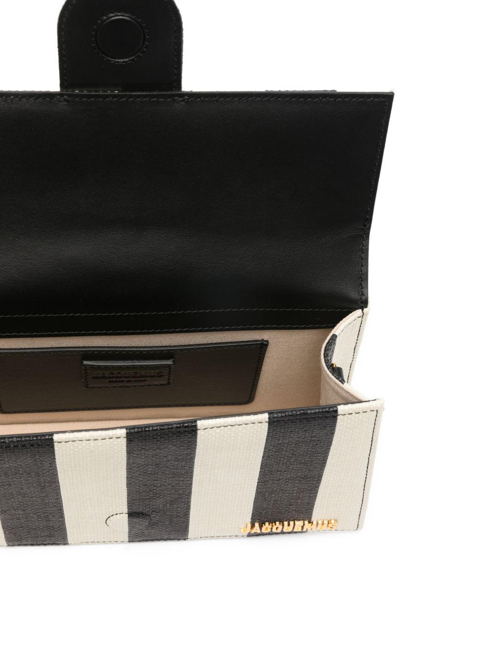 Borsa a mano le bambino grande in nero e bianco Jacquemus - donna 