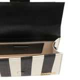 Borsa a mano le bambino grande in nero e bianco Jacquemus - donna 