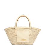 Borsa da spiaggia Soli piccola in avorio Jacquemus - donna 