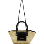 Borsa da spiaggia Soli piccola in nero Jacquemus - donna 