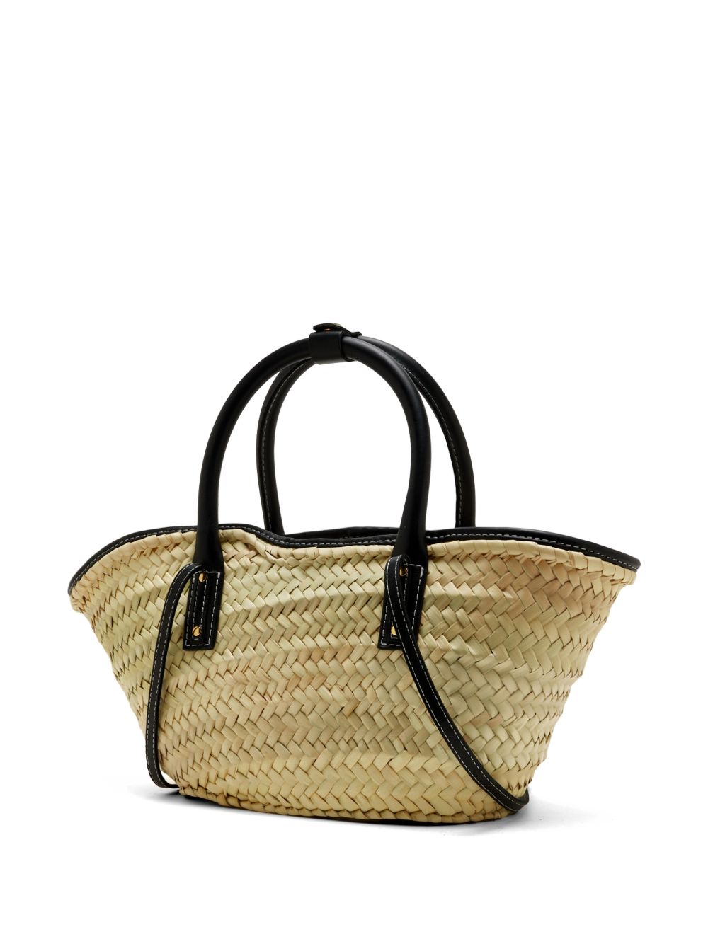 Borsa da spiaggia Soli piccola in nero Jacquemus - donna 