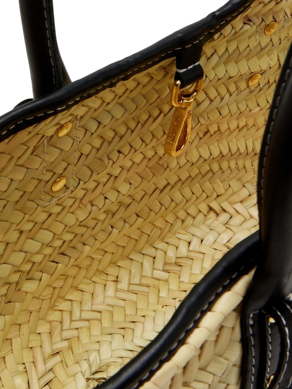 Borsa da spiaggia Soli piccola in nero Jacquemus - donna 