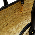 Borsa da spiaggia Soli piccola in nero Jacquemus - donna 