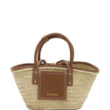 Borsa da spiaggia Soli piccola in marrone Jacquemus - donna 
