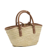 Borsa da spiaggia Soli piccola in marrone Jacquemus - donna 