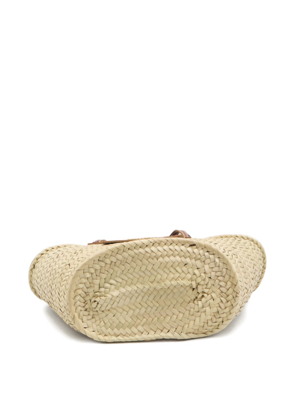 Borsa da spiaggia Soli piccola in marrone Jacquemus - donna 