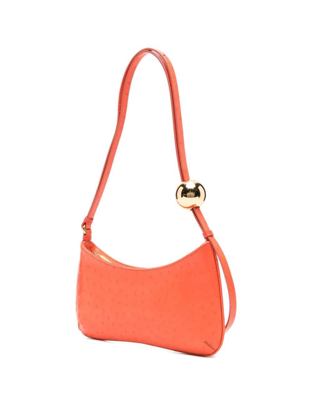 Borsa a spalla Le Bisou Perle in arancione Jacquemus - donna 