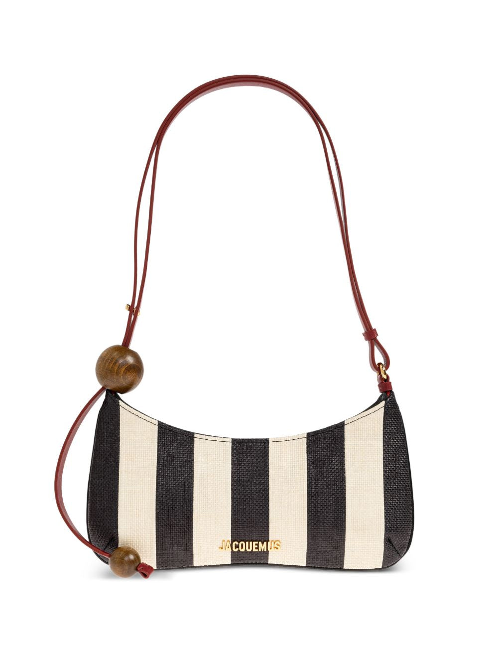 Borsa le bisou perle a righe multicolore Jacquemus - donna 