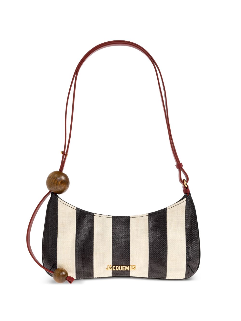 Borsa le bisou perle a righe multicolore Jacquemus - donna 