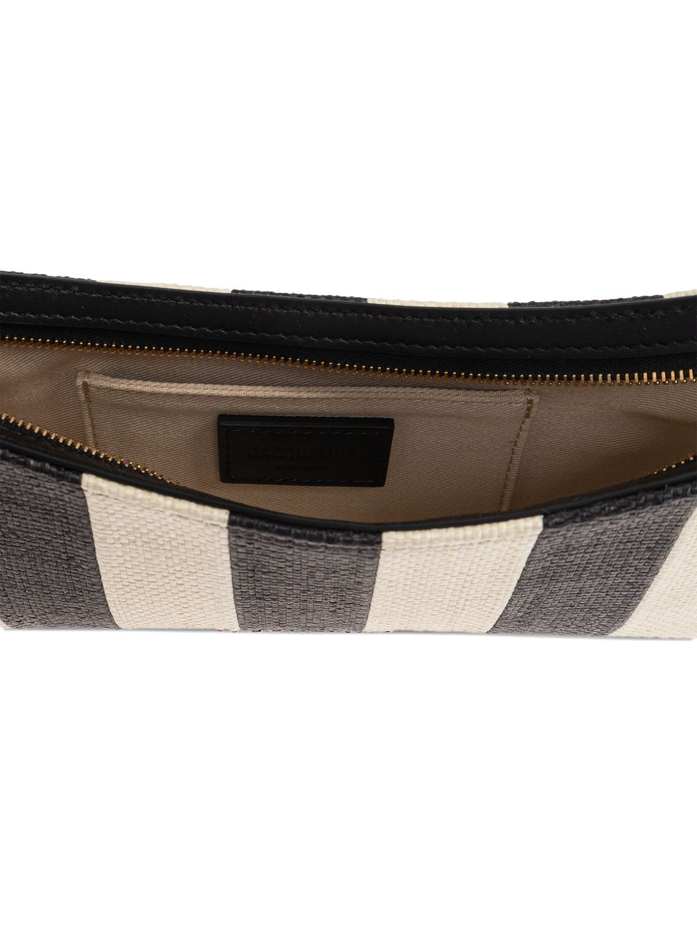 Borsa le bisou perle a righe multicolore Jacquemus - donna 