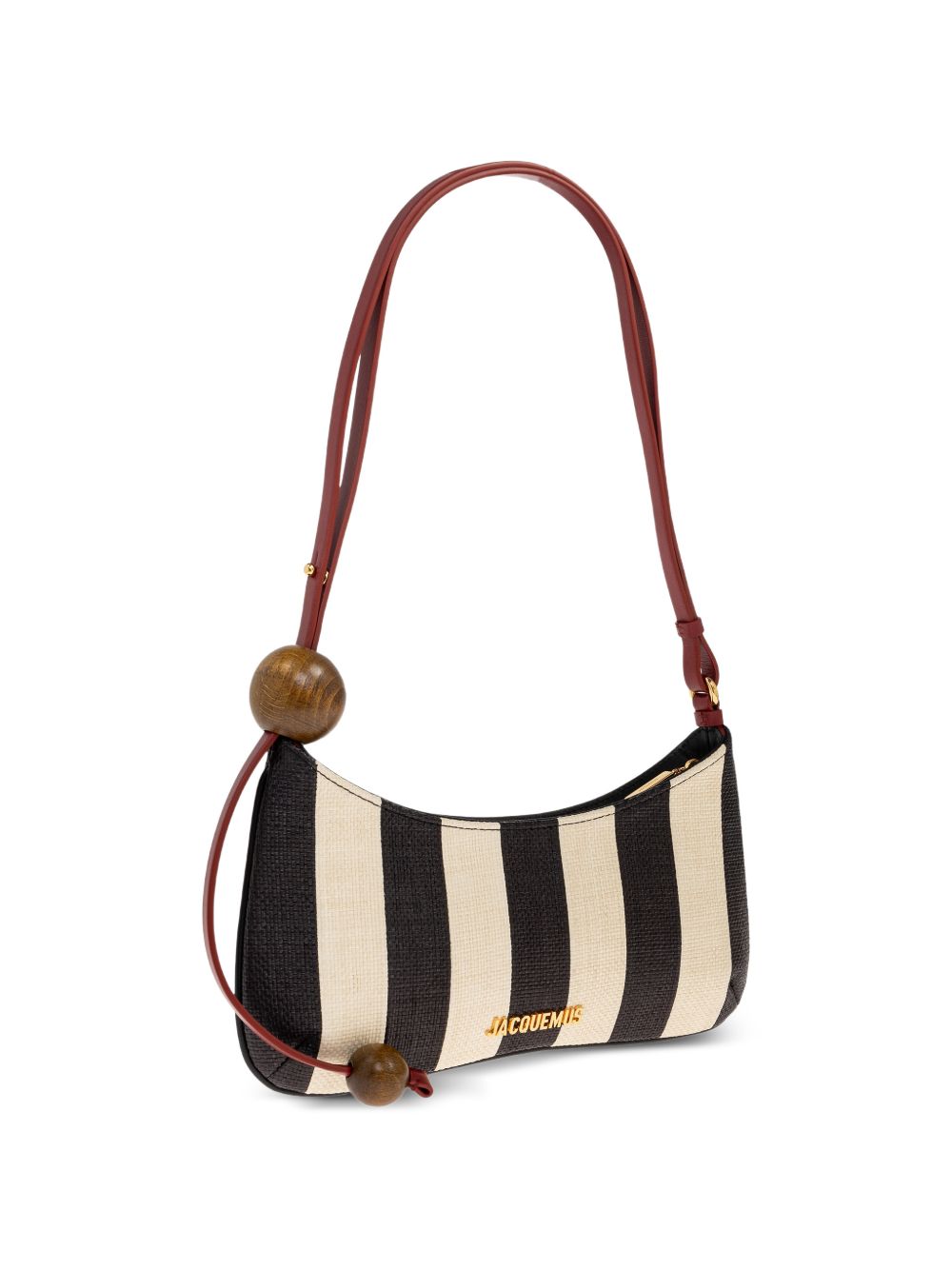 Borsa le bisou perle a righe multicolore Jacquemus - donna 