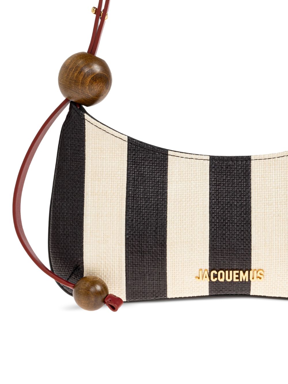 Borsa le bisou perle a righe multicolore Jacquemus - donna 