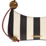 Borsa le bisou perle a righe multicolore Jacquemus - donna 