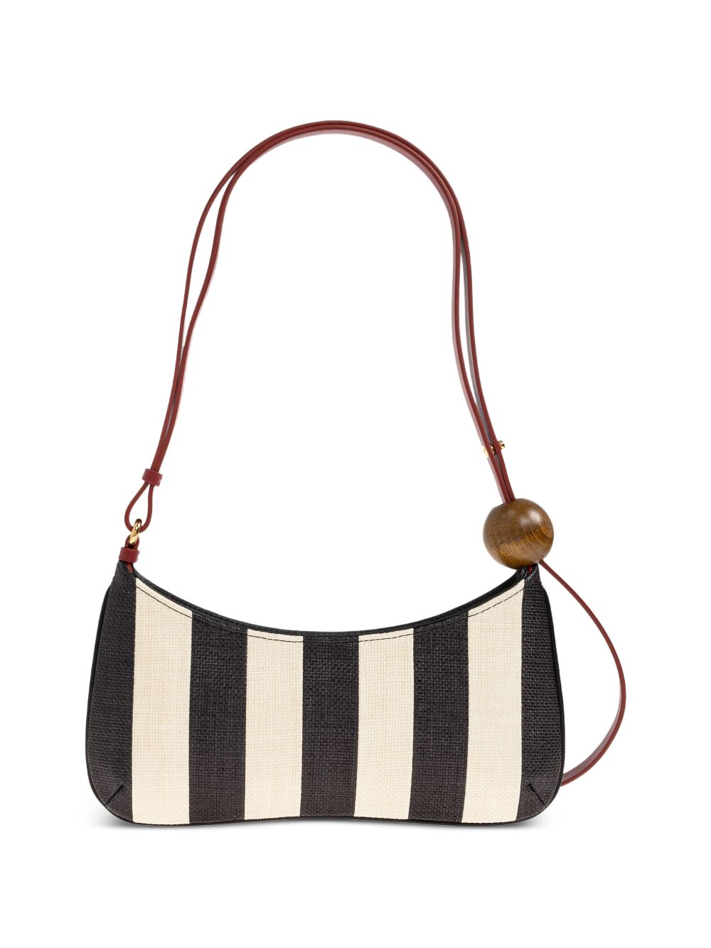 Borsa le bisou perle a righe multicolore Jacquemus - donna 