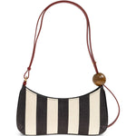 Borsa le bisou perle a righe multicolore Jacquemus - donna 