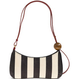 Borsa le bisou perle a righe multicolore Jacquemus - donna 