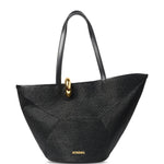 Borsa a spalla le bambola in nero Jacquemus - donna 