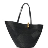 Borsa a spalla le bambola in nero Jacquemus - donna 