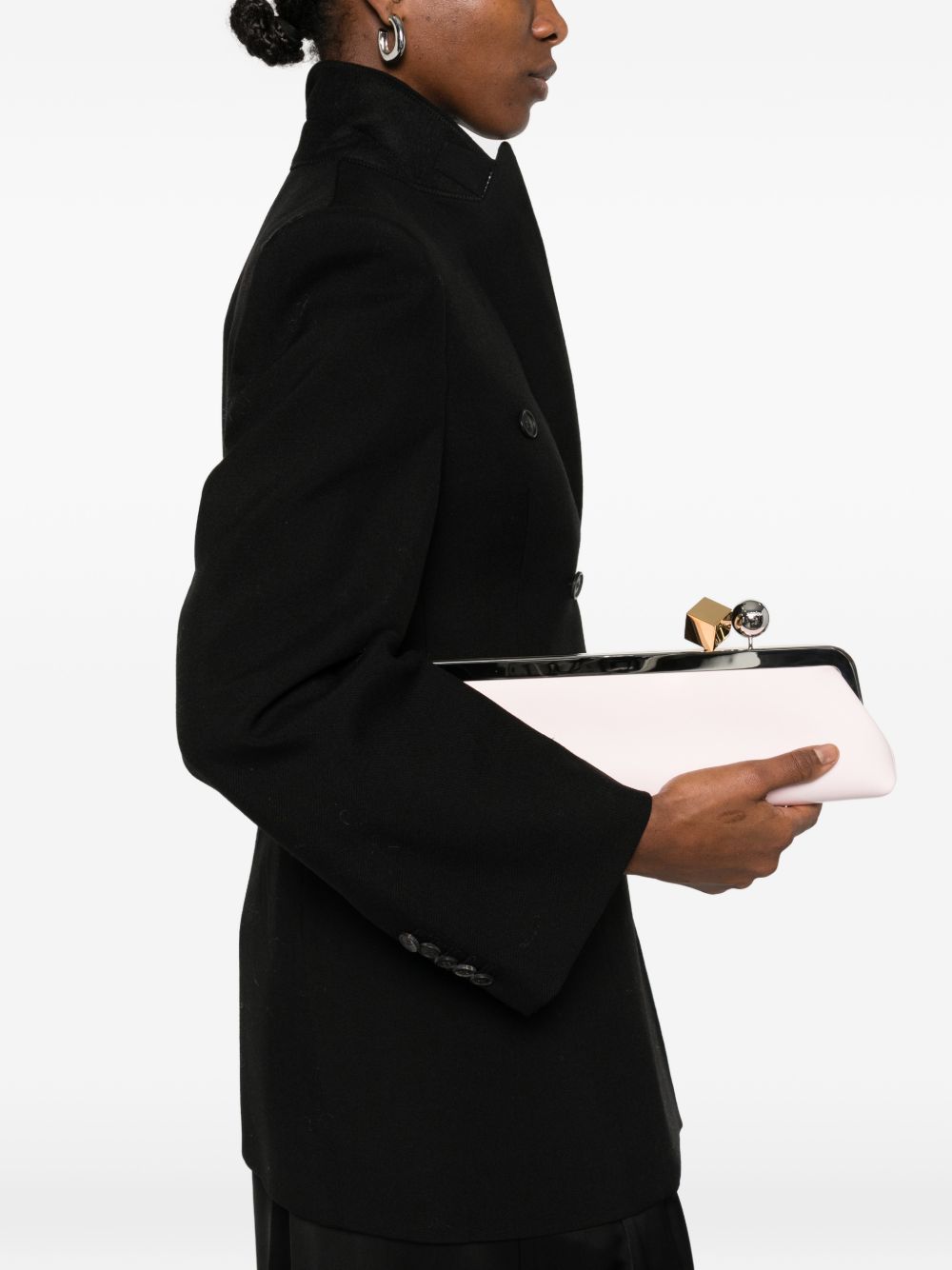 Clutch la pochette salon in rosa Jacquemus - donna 