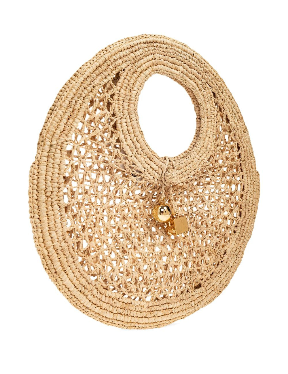 Borsa le petit rond spiaggia in beige Jacquemus - donna 