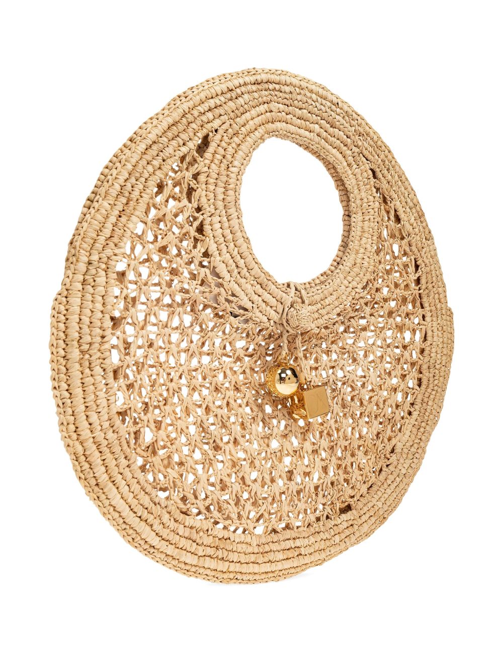 Borsa le petit rond spiaggia in beige Jacquemus - donna 