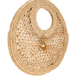 Borsa le petit rond spiaggia in beige Jacquemus - donna 