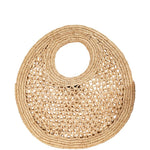 Borsa le petit rond spiaggia in beige Jacquemus - donna 