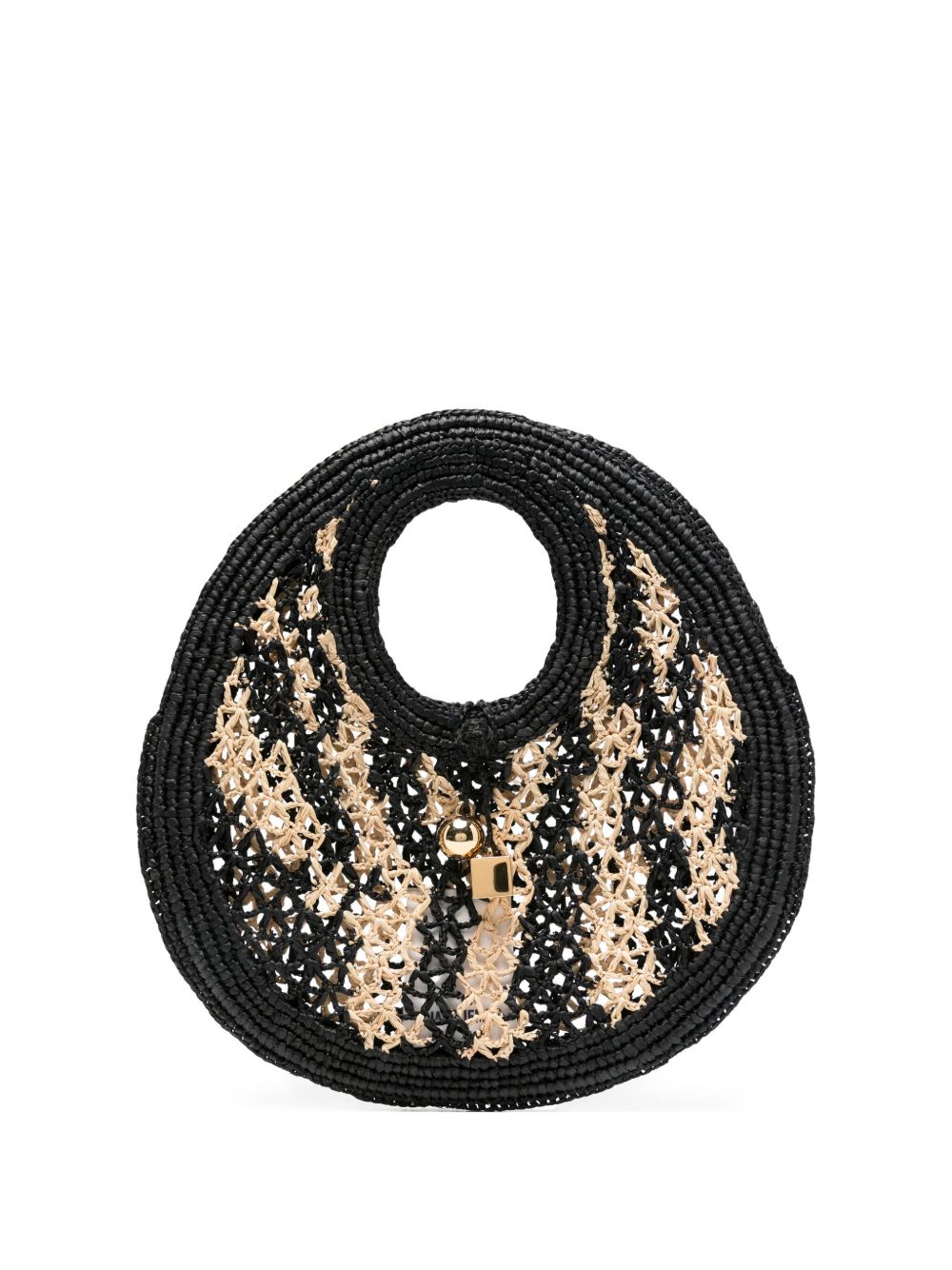 Borsa le petit rond spiaggia in nero Jacquemus - donna 