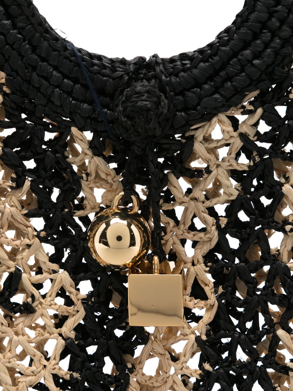 Borsa le petit rond spiaggia in nero Jacquemus - donna 