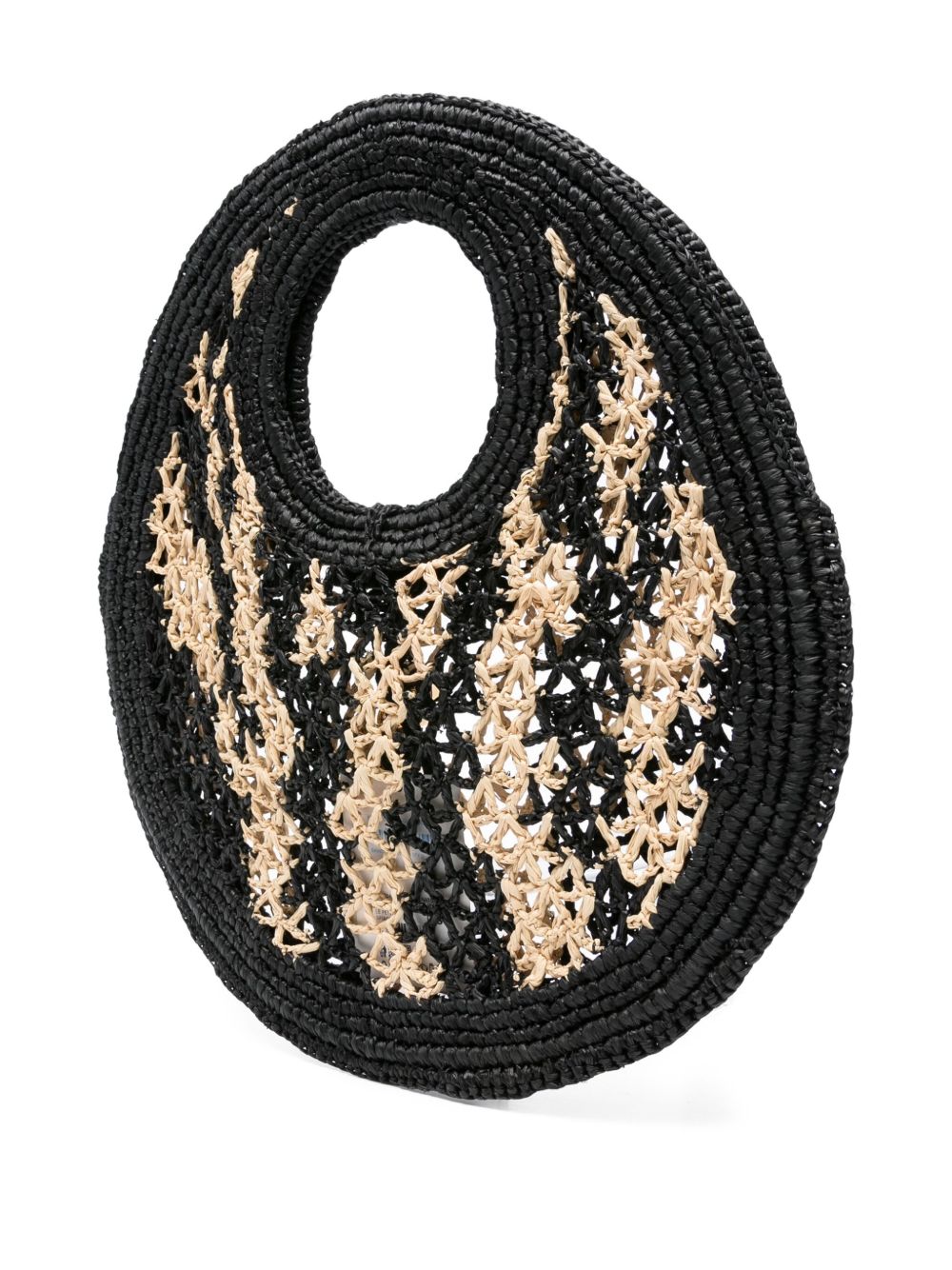 Borsa le petit rond spiaggia in nero Jacquemus - donna 