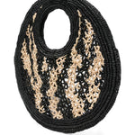 Borsa le petit rond spiaggia in nero Jacquemus - donna 