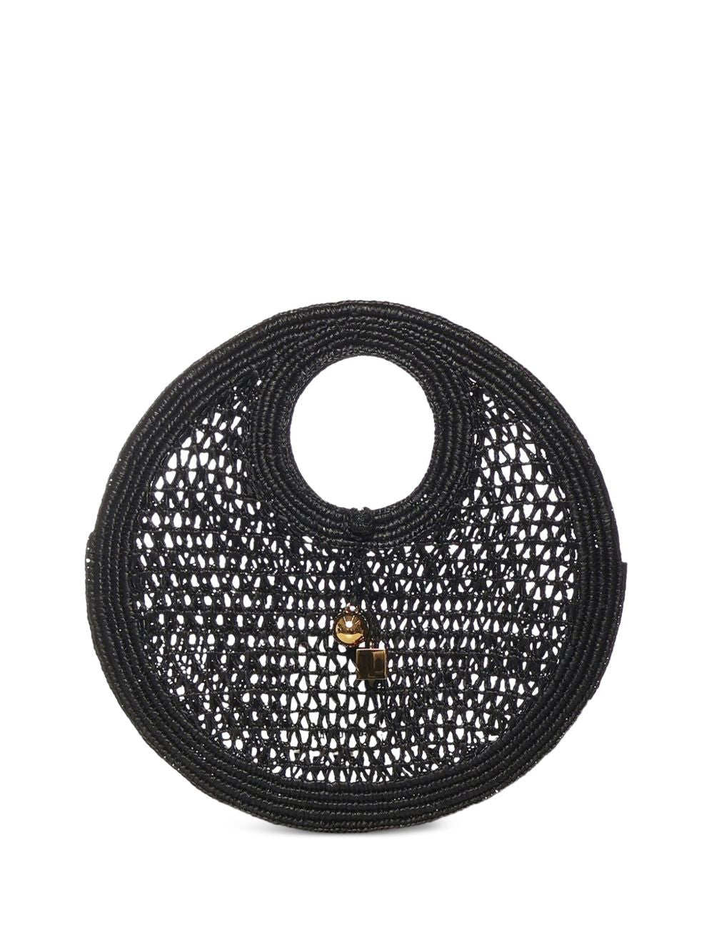 Borsa a mano le petite rond spiaggia in nero  Jacquemus - donna 