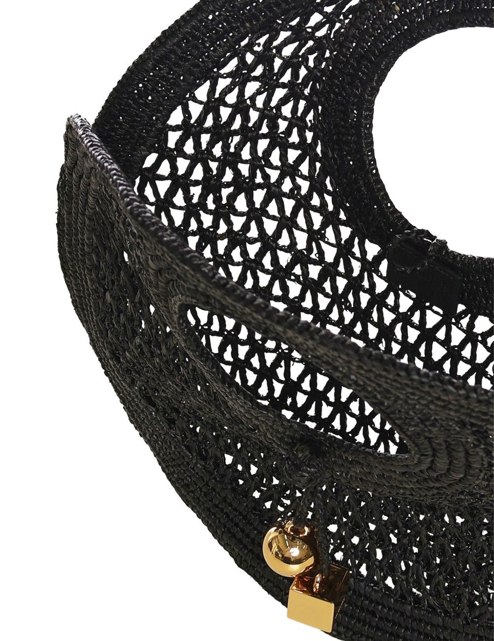 Borsa a mano le petite rond spiaggia in nero  Jacquemus - donna 