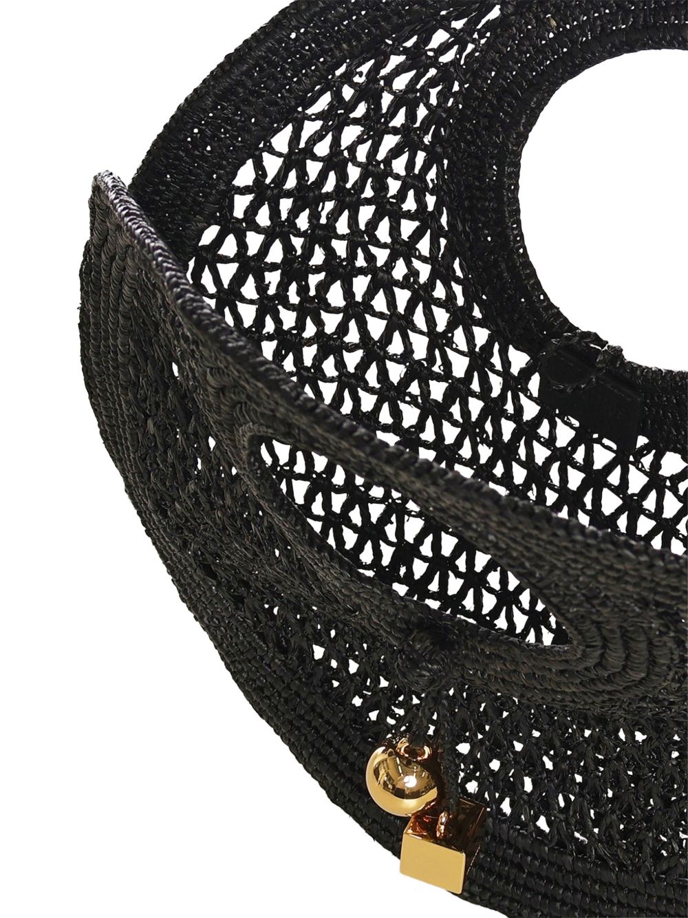 Borsa a mano le petite rond spiaggia in nero  Jacquemus - donna 