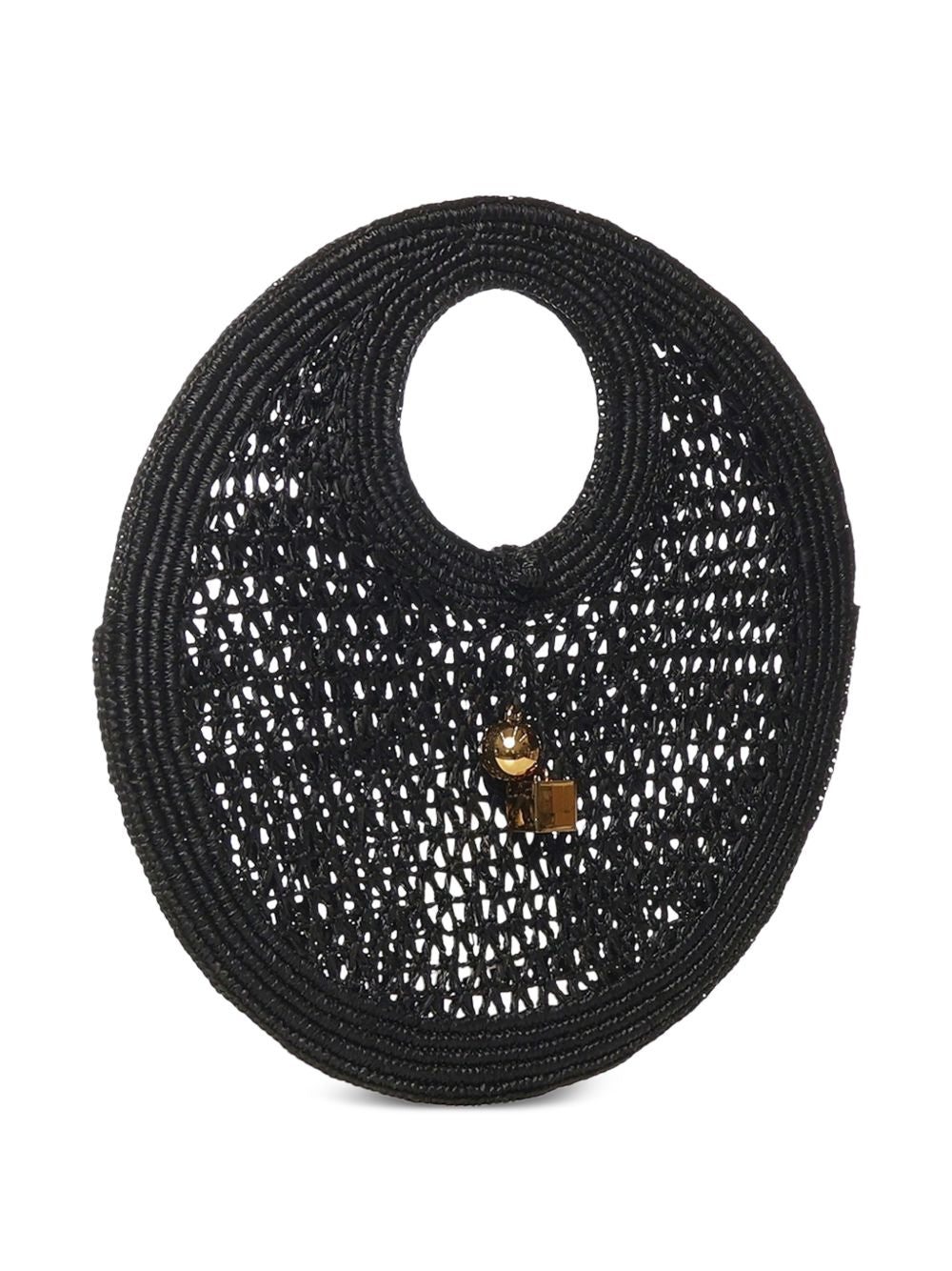 Borsa a mano le petite rond spiaggia in nero  Jacquemus - donna 