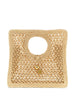 Borsa a mano le petite carre spiaggia in beige Jacquemus - donna