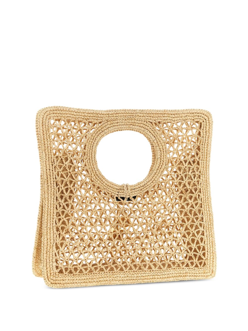 Borsa a mano le petite carre spiaggia in beige Jacquemus - donna 