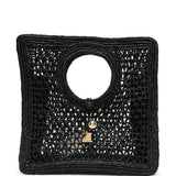 Borsa a mano le petite carre spiaggia in nero Jacquemus - donna 