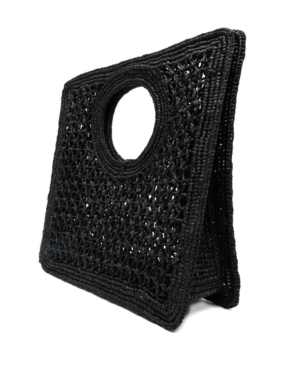 Borsa a mano le petite carre spiaggia in nero Jacquemus - donna 