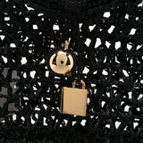 Borsa a mano le petite carre spiaggia in nero Jacquemus - donna 