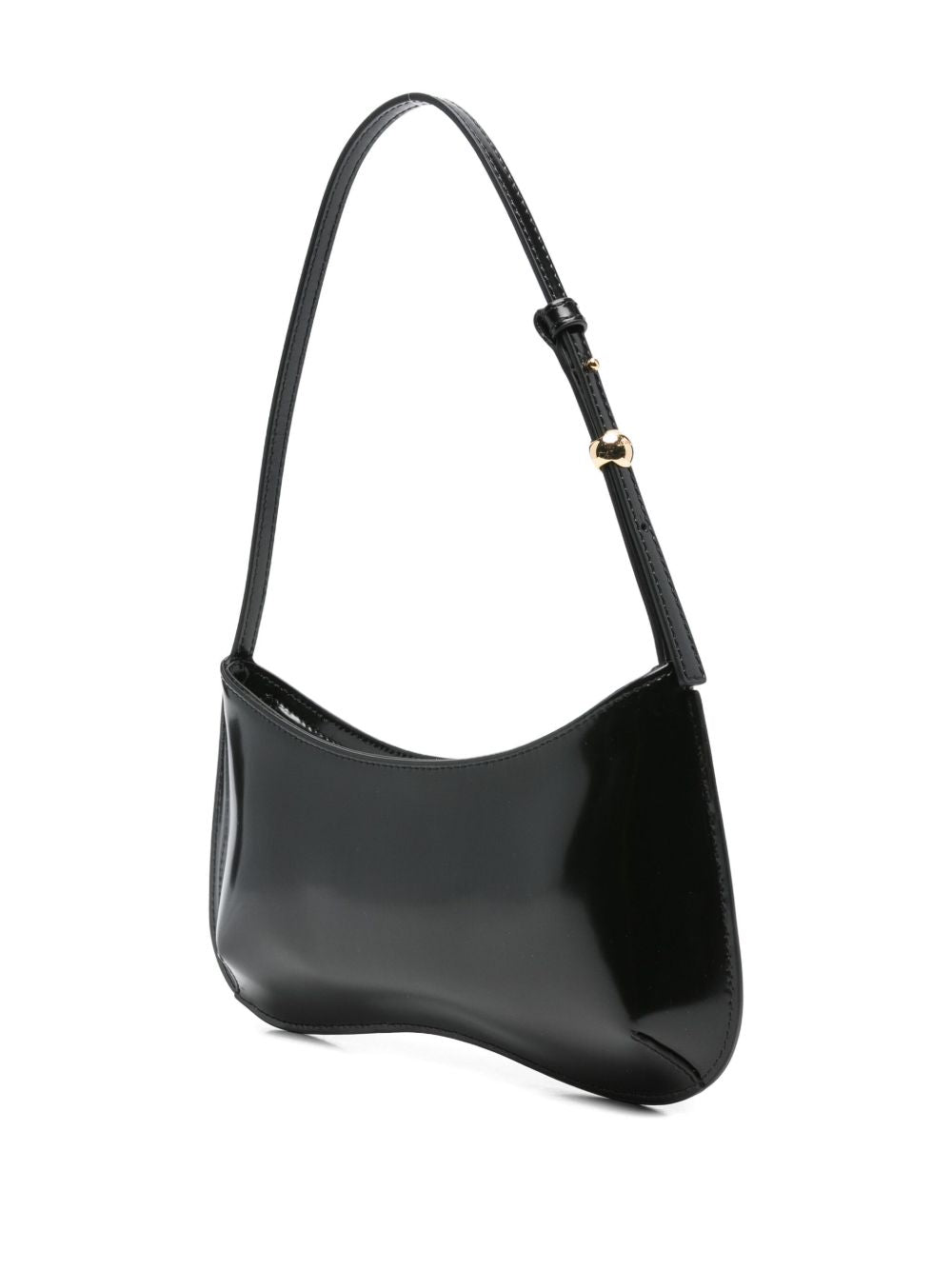 Borsa a spalla le bisou perle in nero Jacquemus - donna 