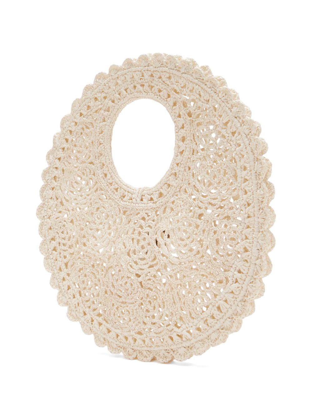 Borsa da spiaggia le petit ronde in avorio Jacquemus - donna 