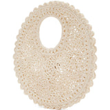 Borsa da spiaggia le petit ronde in avorio Jacquemus - donna 