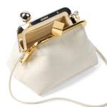 Borsa clutch Le Berlingot in avorio Jacquemus - donna 