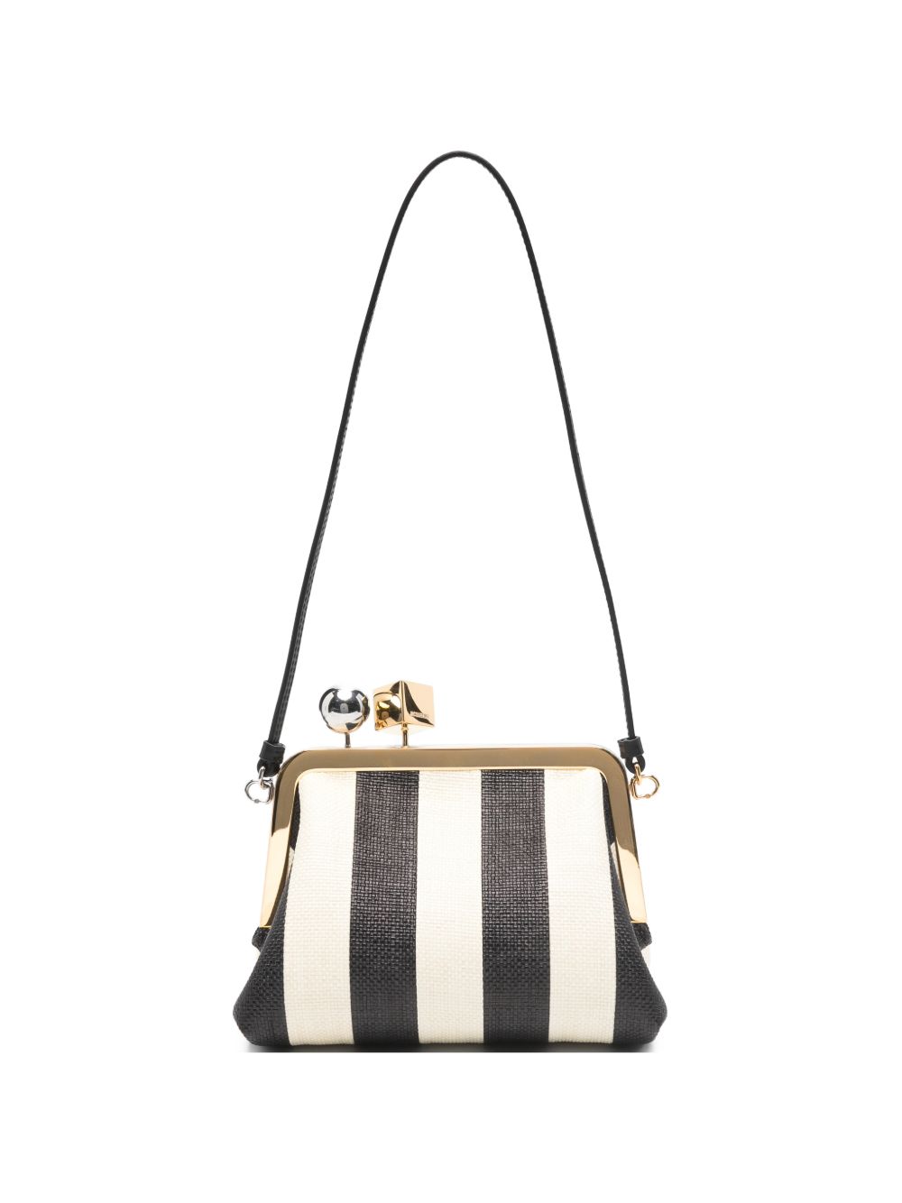 Clutch le berlingot in nero e bianco Jacquemus - donna 