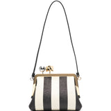 Clutch le berlingot in nero e bianco Jacquemus - donna 