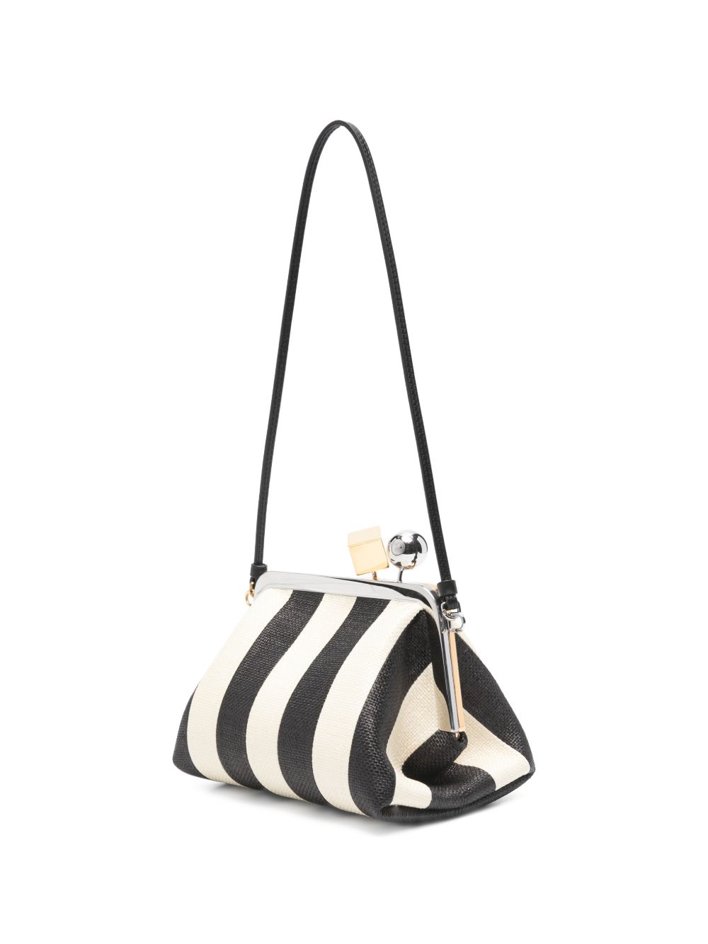 Clutch le berlingot in nero e bianco Jacquemus - donna 