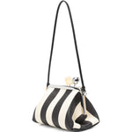 Clutch le berlingot in nero e bianco Jacquemus - donna 